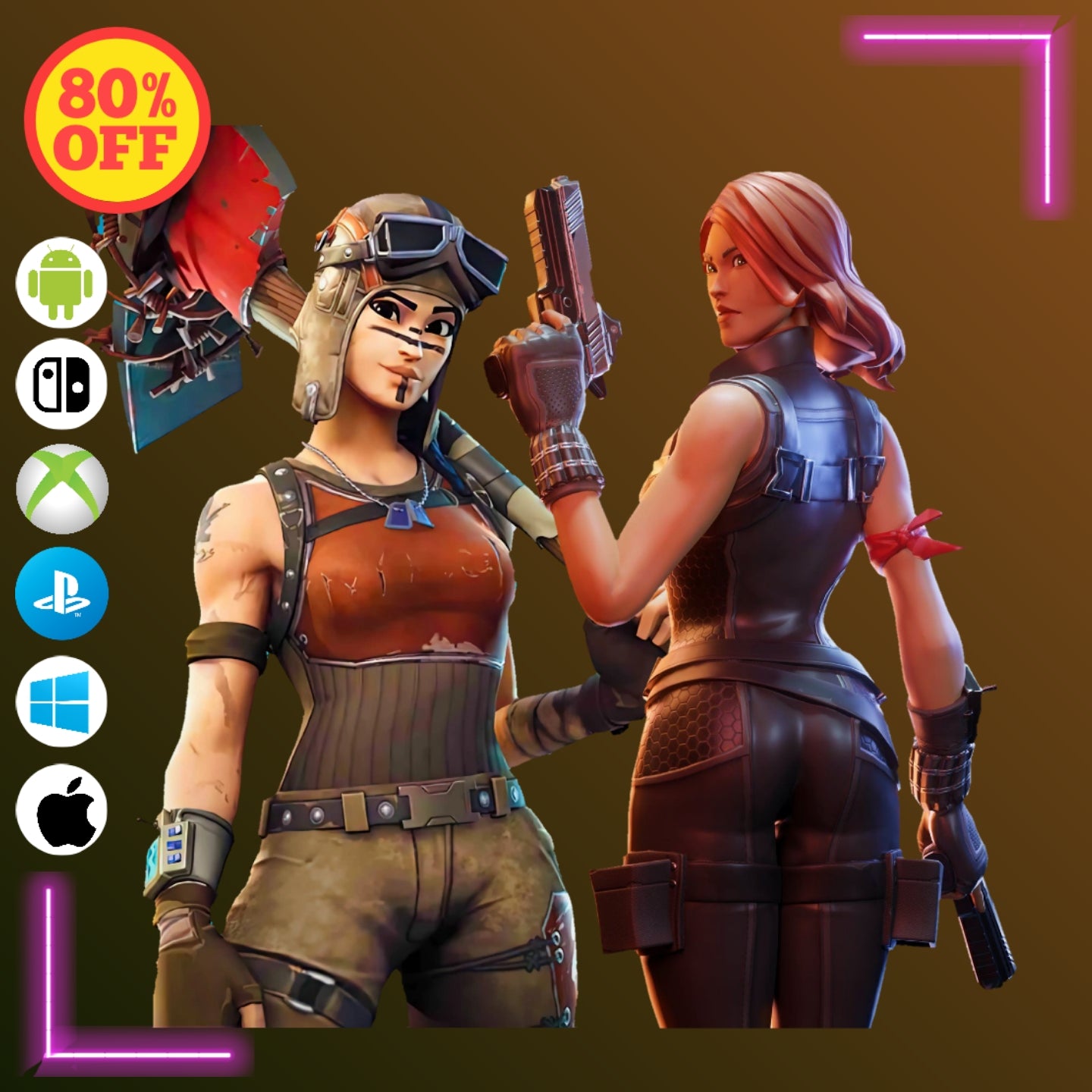 Random FN Accounts Between 50 - 500 Skins